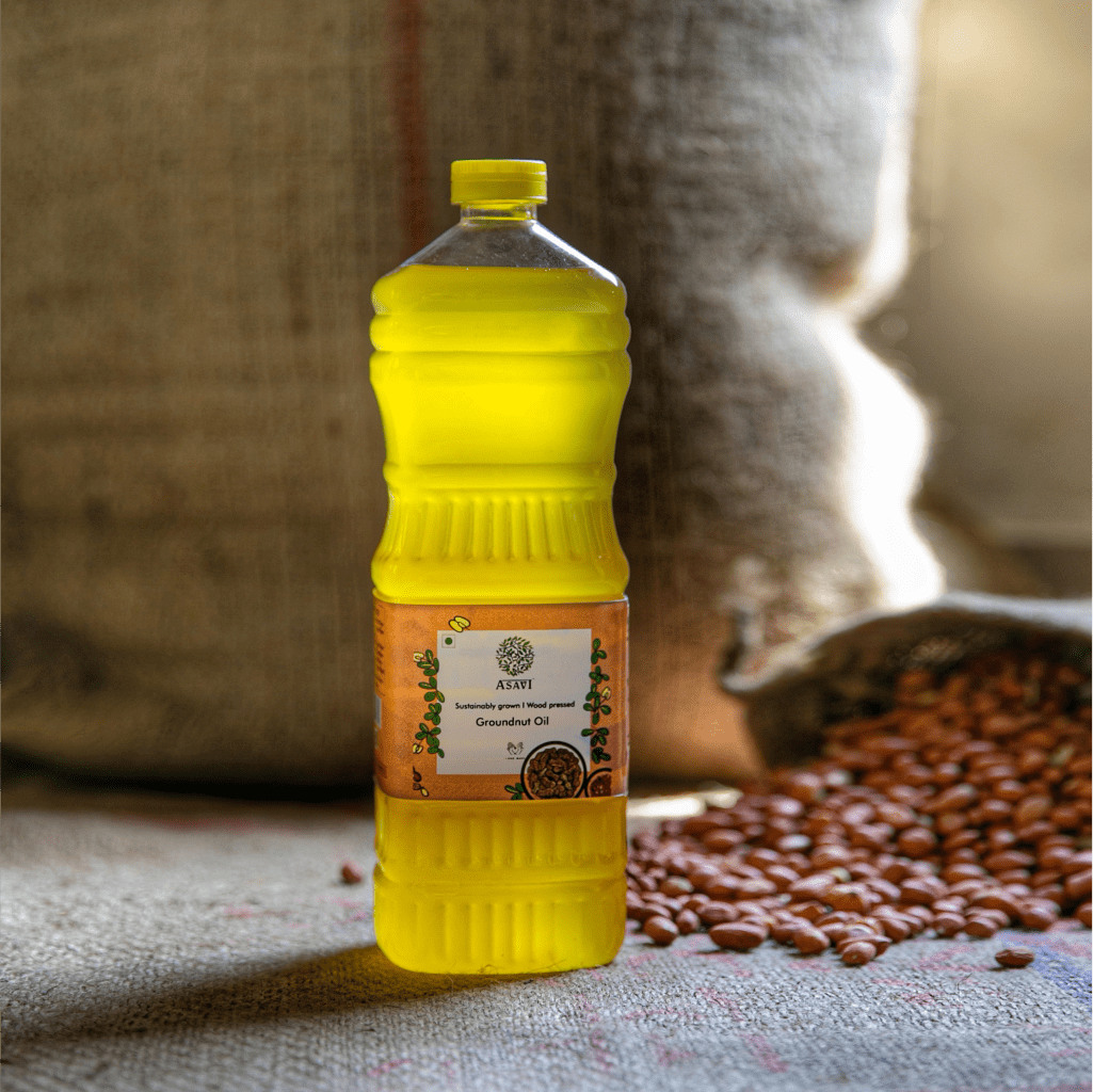 Asavi Cold Pressed Groundnut Oil - Grab2buy