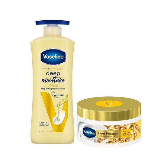 Vaseline Deep Moisture Body Lotion + Butter Combo Grab2Buy Vaseline Grab2Buy