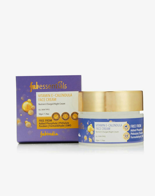 Fabessentials Vitamin E Calendula Night Cream - Grab2buy