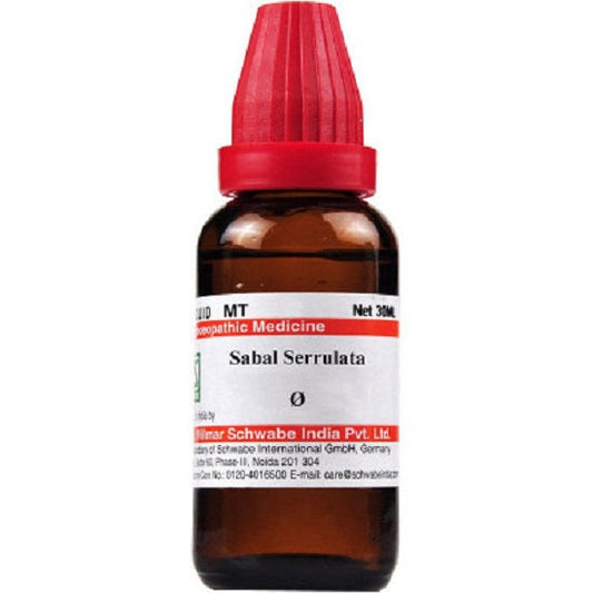 Dr Willmar Schwabe India Sabal Serrulataother Tincture 1X (Q) (30ml) for cough acidity headache