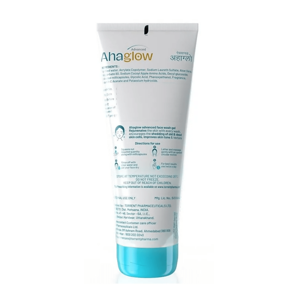 Ahaglow Skin Rejuvenating Face Wash Gel - Grab2buy