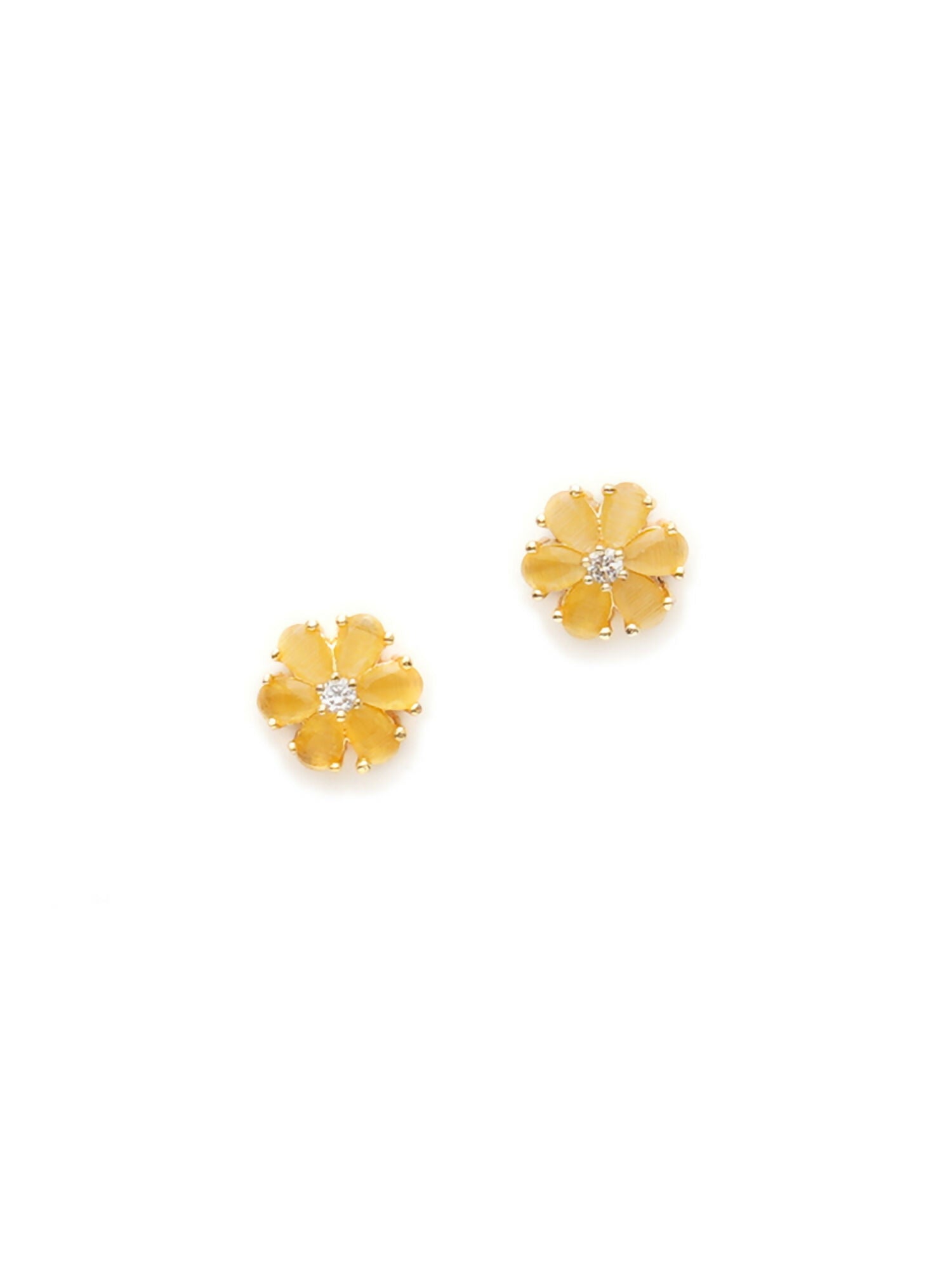 stone stud (yellow) - Ruby Raang - Grab2buy