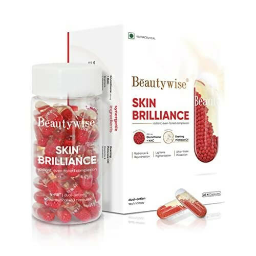 Beautywise Dual Action Skin Brilliance Veg Capsules Grab2Buy Beautywise Grab2Buy