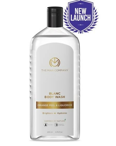 The Man Company Blanc Perfumed Body Wash For Men With Orange Peel & Liquorice Grab2Buy The Man Company Grab2Buy