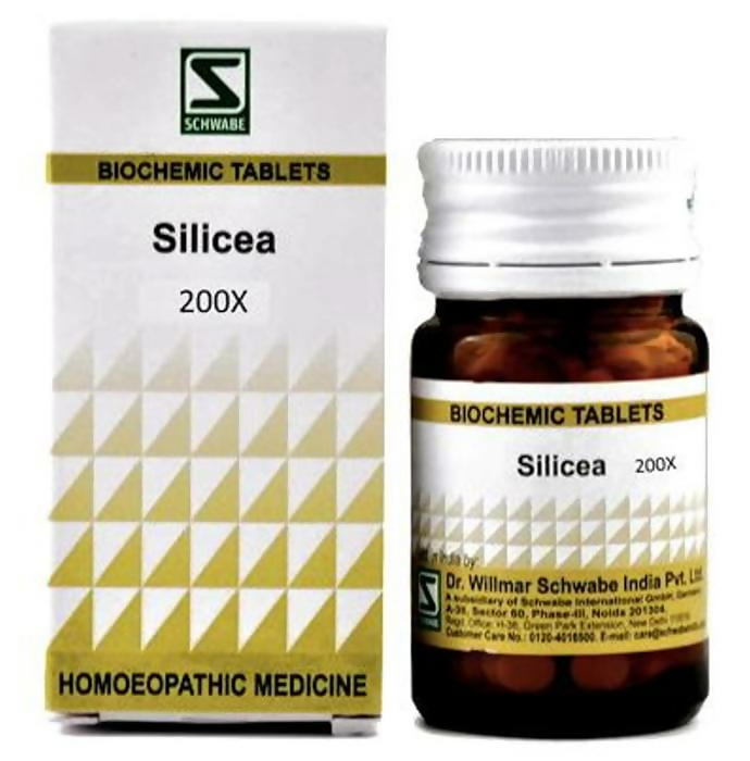 Dr. Willmar Schwabe India Silicea Biochemic Tablets - Grab2buy
