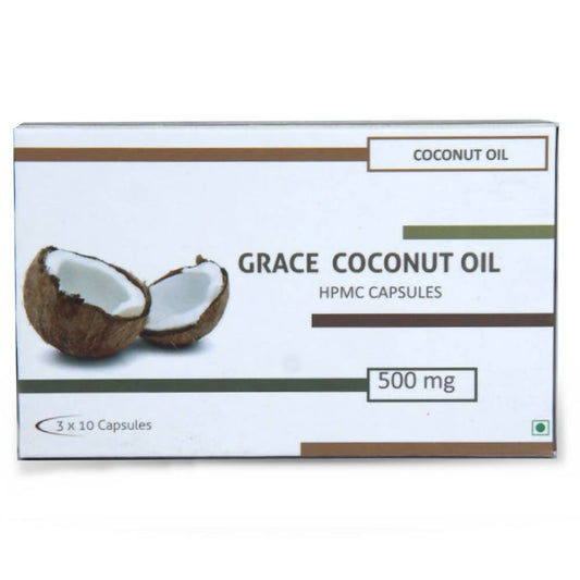 Nutra Grace Coconut Oil Capsules - Grab2buy