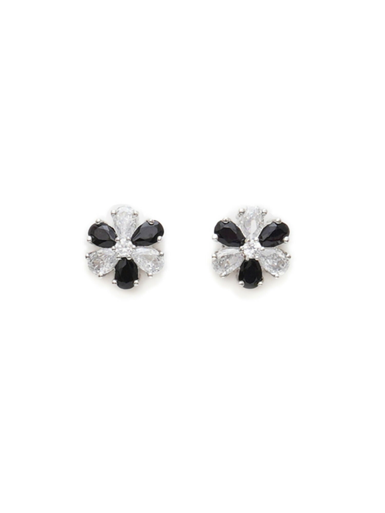 stone stud (Black and white) - Ruby Raang - Grab2buy