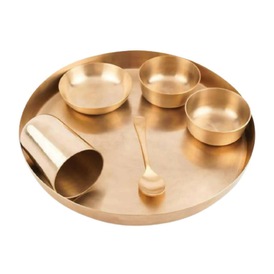 Tamas Bronze Shahi Dinner Set Grab2Buy Tamas Ayurveda Grab2Buy