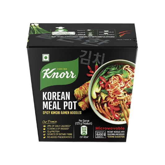 Knorr Korean Meal Pot Spicy Kimchi Ramen Noodles - Grab2buy
