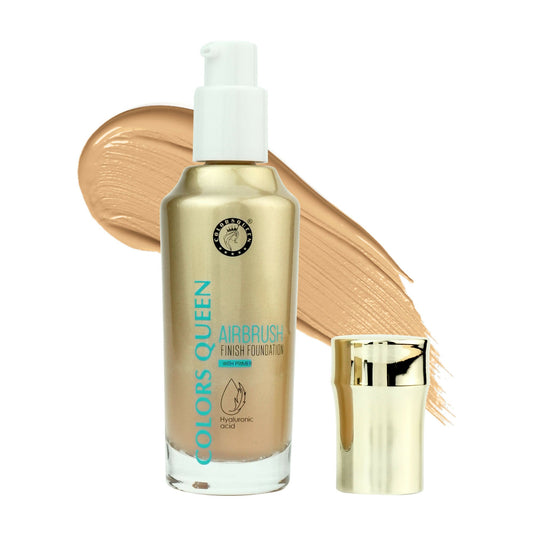 Colors Queen Airbrush Foundation With Primer - Natural Beige Grab2Buy Colors Queen Grab2Buy