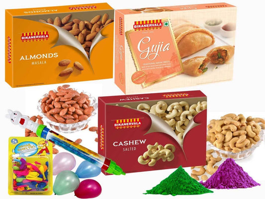 Bikano Masala Kaju And Badam Holi Gift - Grab2buy