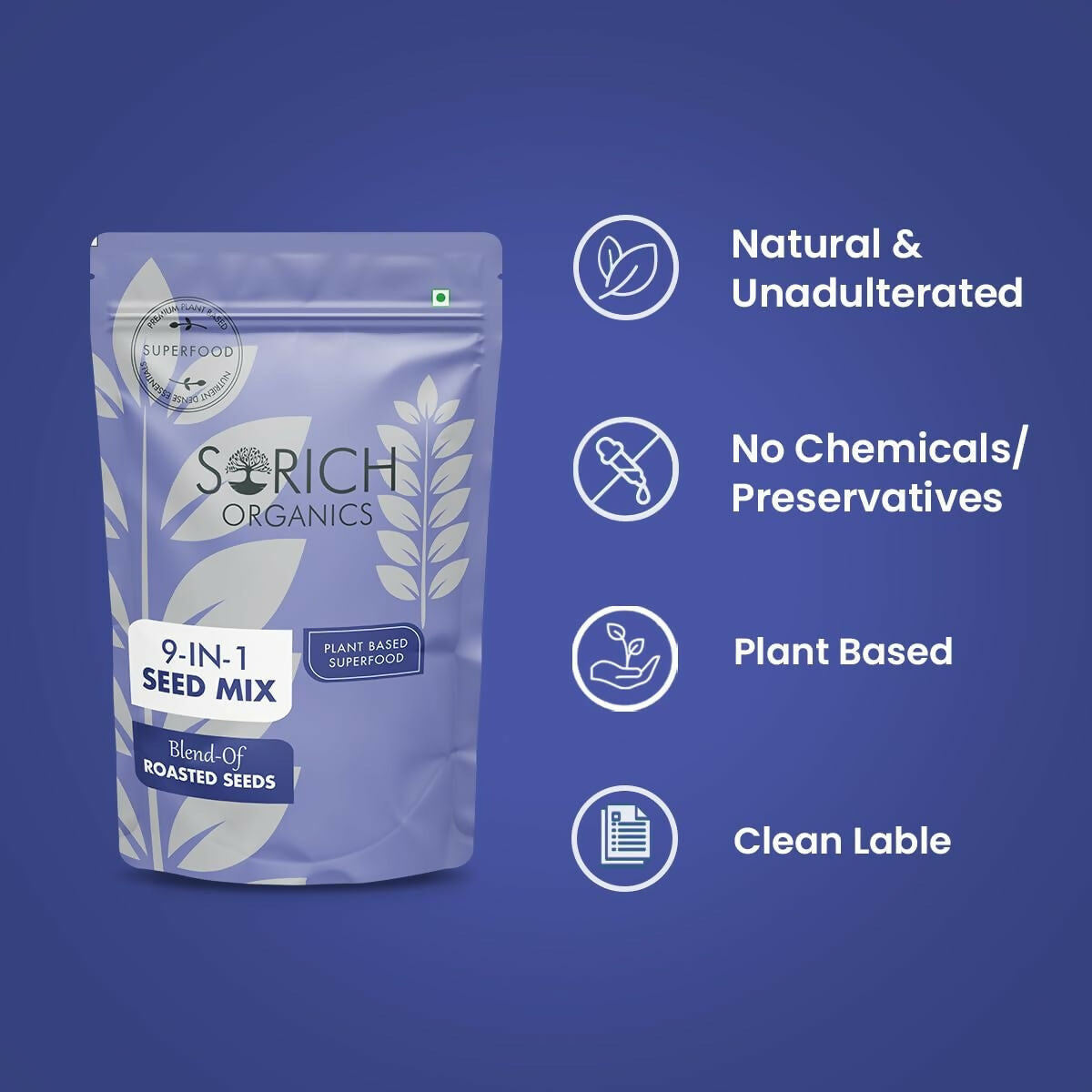 Sorich Organics 9 in 1 Seed Mix - Grab2buy