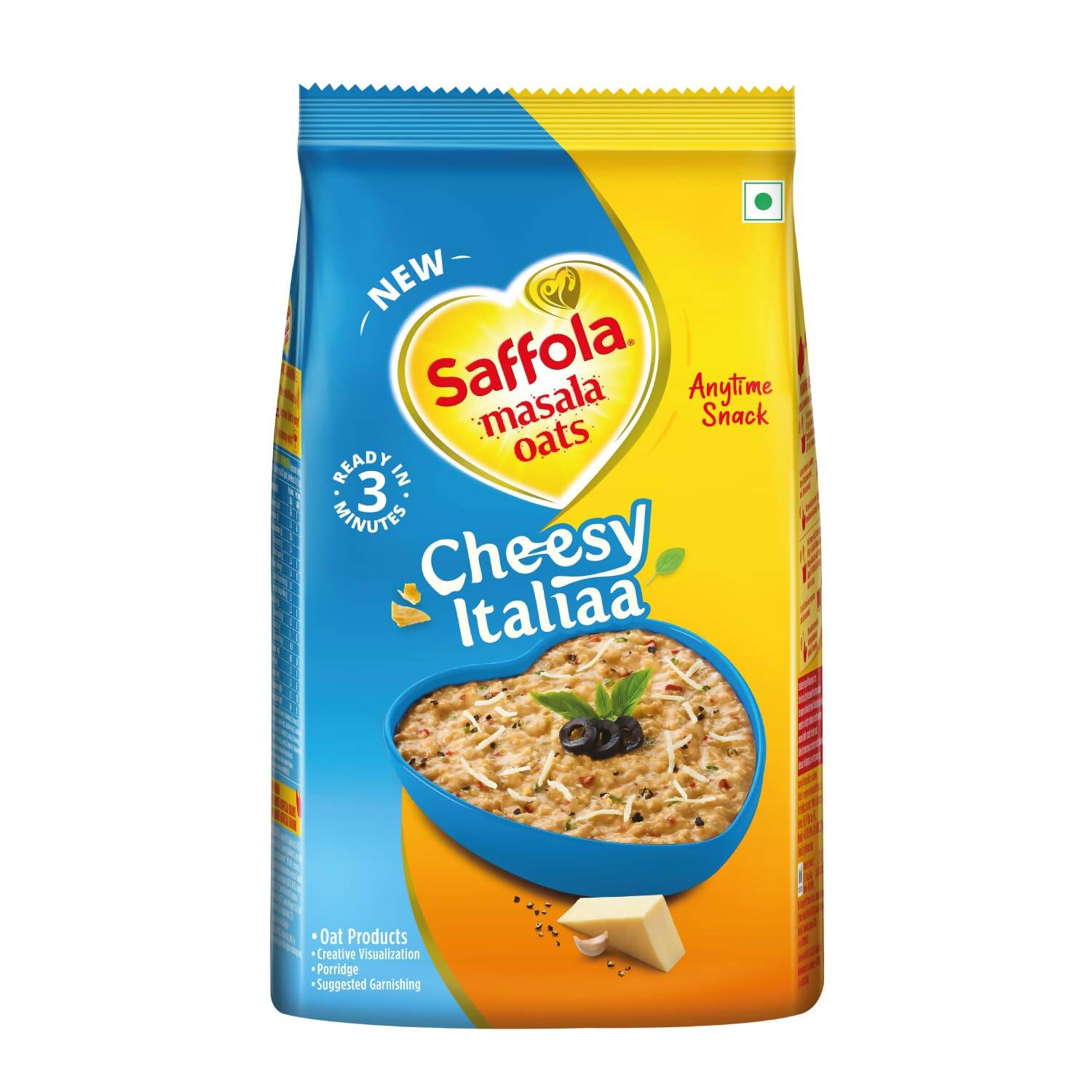 Saffola Cheesy Italian Masala Oats - Grab2buy
