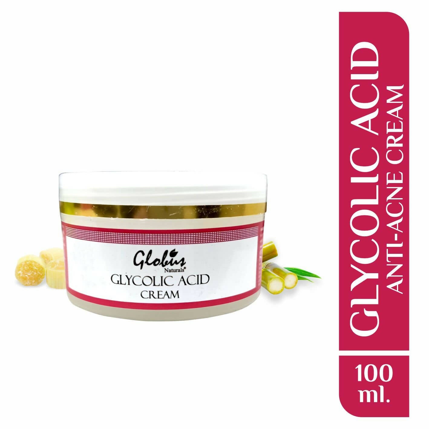 Globus Naturals Glycolic Acid Face Cream - Grab2buy
