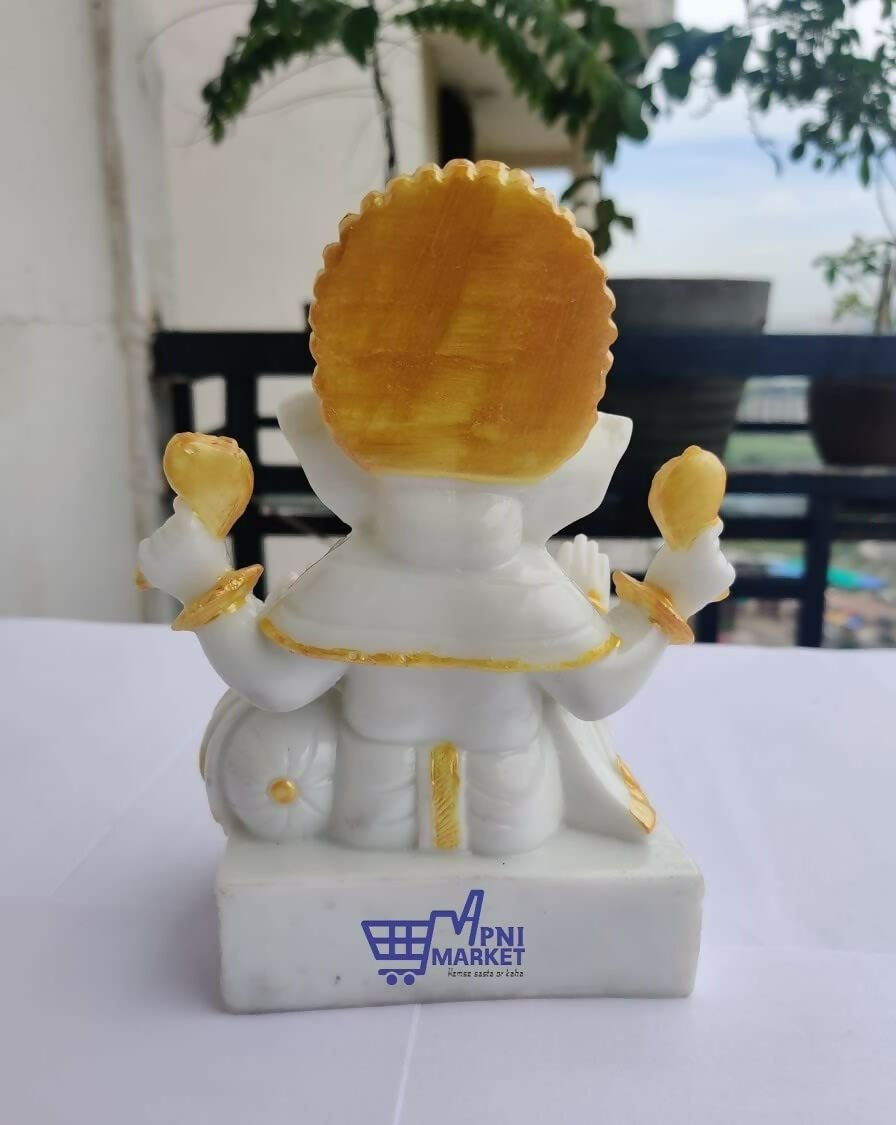 Apnimarket Marble Dust Ganesh Idol - Grab2buy