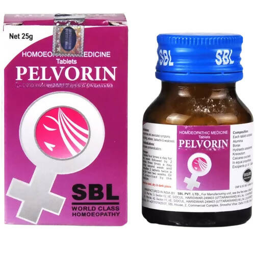 SBL Homeopathy Pelvorin Tablets