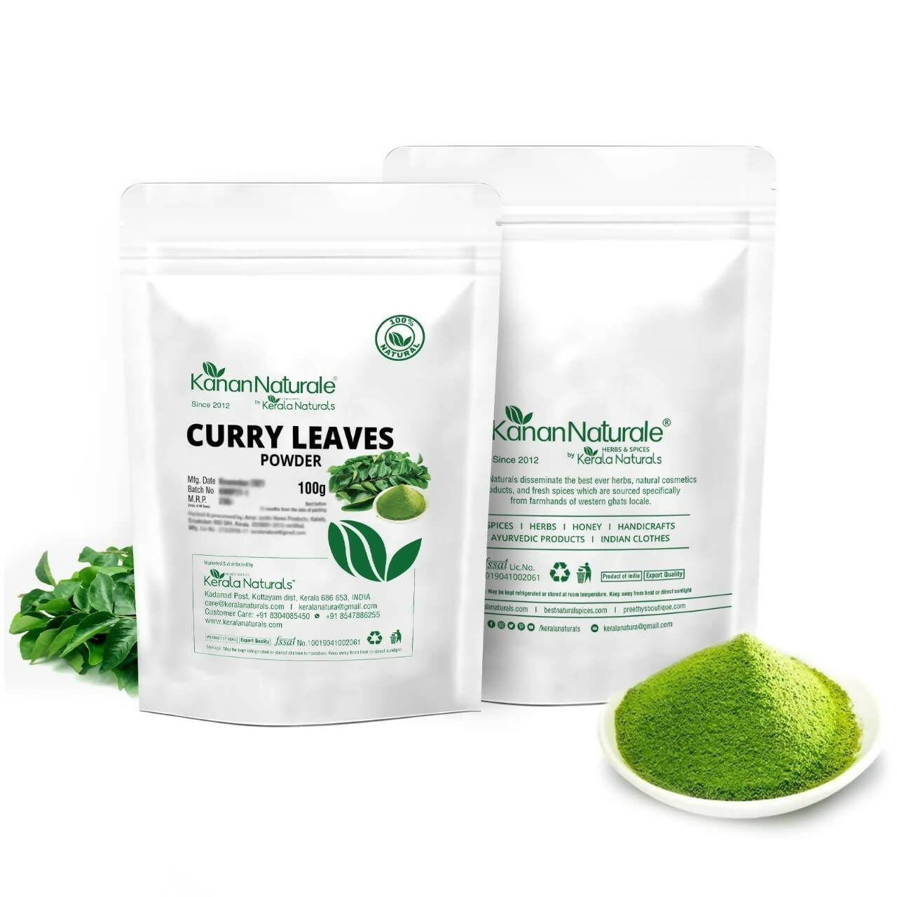 Kerala Naturals Curry Leaves Powder - Grab2buy