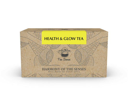 Tea Sense Health & Glow Tea Bags Box