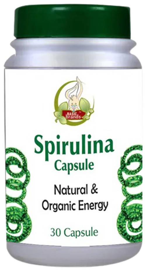 Basic Ayurveda Spirulina Capsule Grab2Buy Basic Ayurveda Grab2Buy