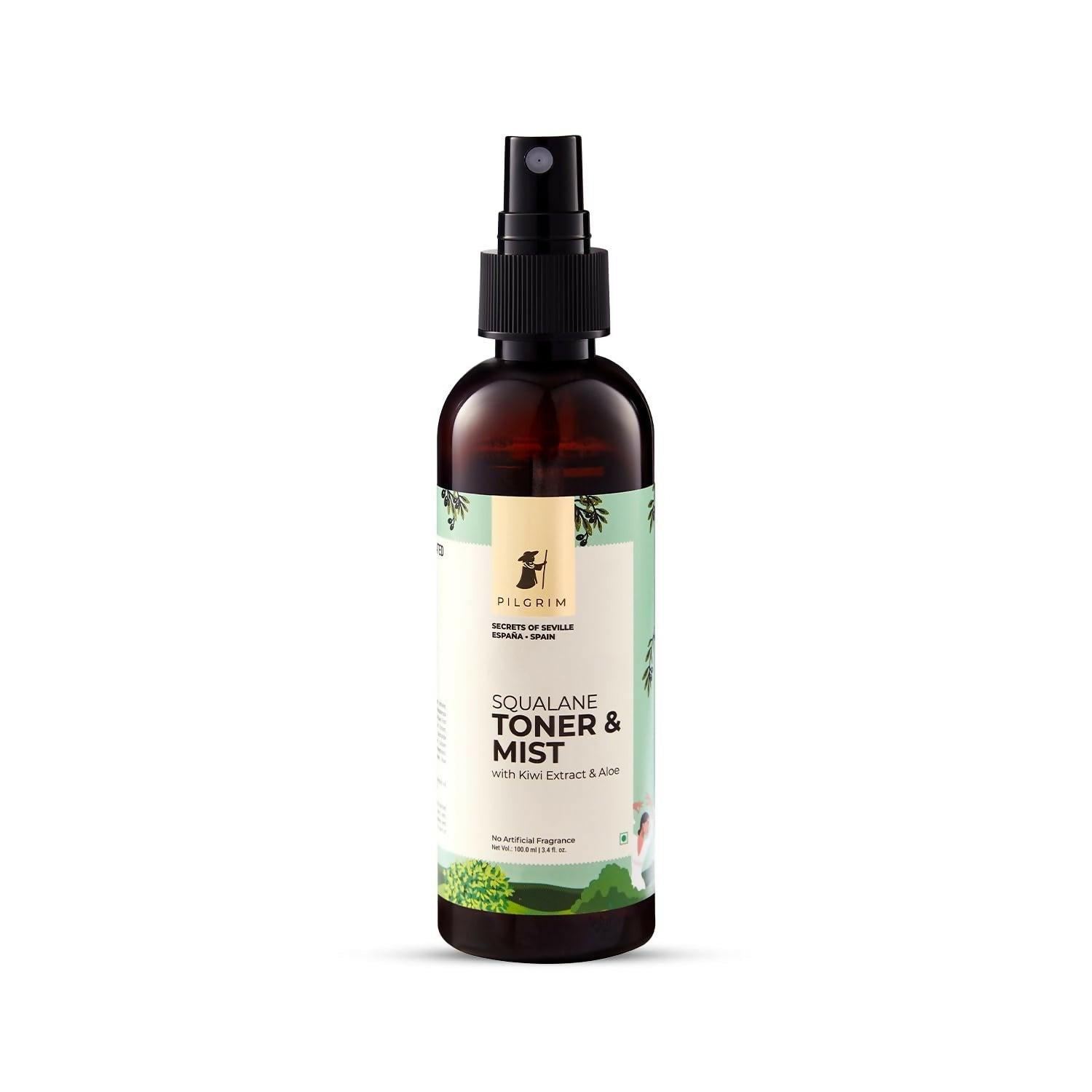 Pilgrim Spanish Face Toner For Glowing Skin, Refreshes & Hydrates Skin, Open Pores Tightening, Acne Prone Skin - Grab2buy