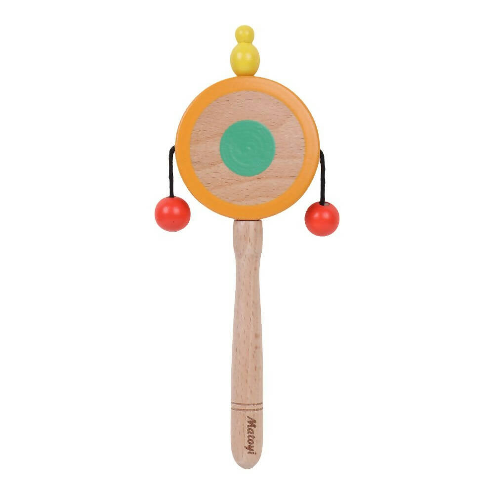 Matoyi Wooden Baby Flat Disk Rattle - Grab2buy