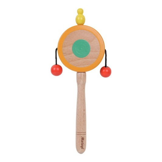 Matoyi Wooden Baby Flat Disk Rattle - Grab2buy