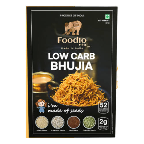 Foodio Low Carb Bhujia - Grab2buy
