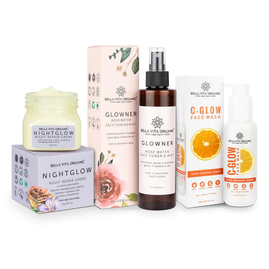 Bella Vita Organic Natural Combo Pack For Glowing Skin Grab2Buy Bella Vita Organic Grab2Buy