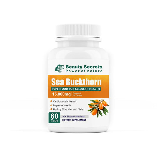 Beauty Secrets Himalayan Sea Buckthorn Capsules - Grab2buy