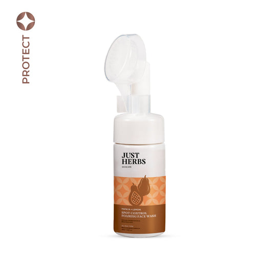 Foaming Face Wash with Papaya & Lemon for Spot Reduction:100ml