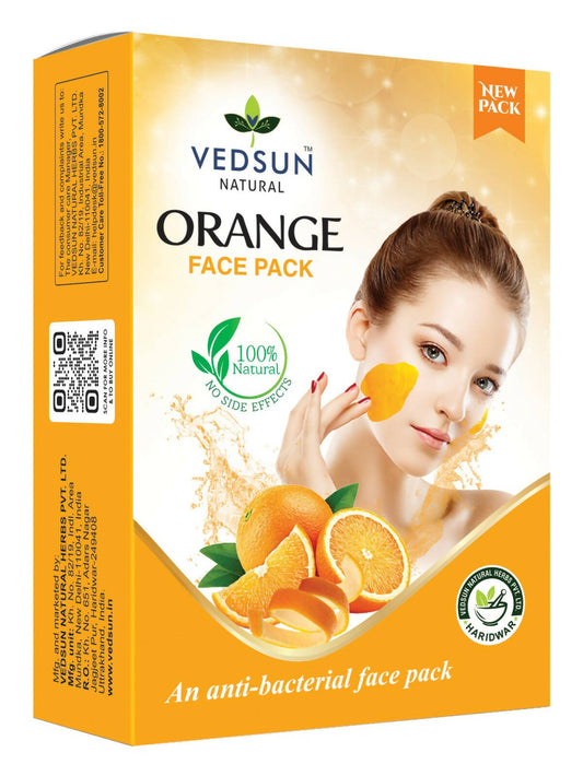 Vedsun Naturals Orange Face Pack Grab2Buy Vedsun Grab2Buy
