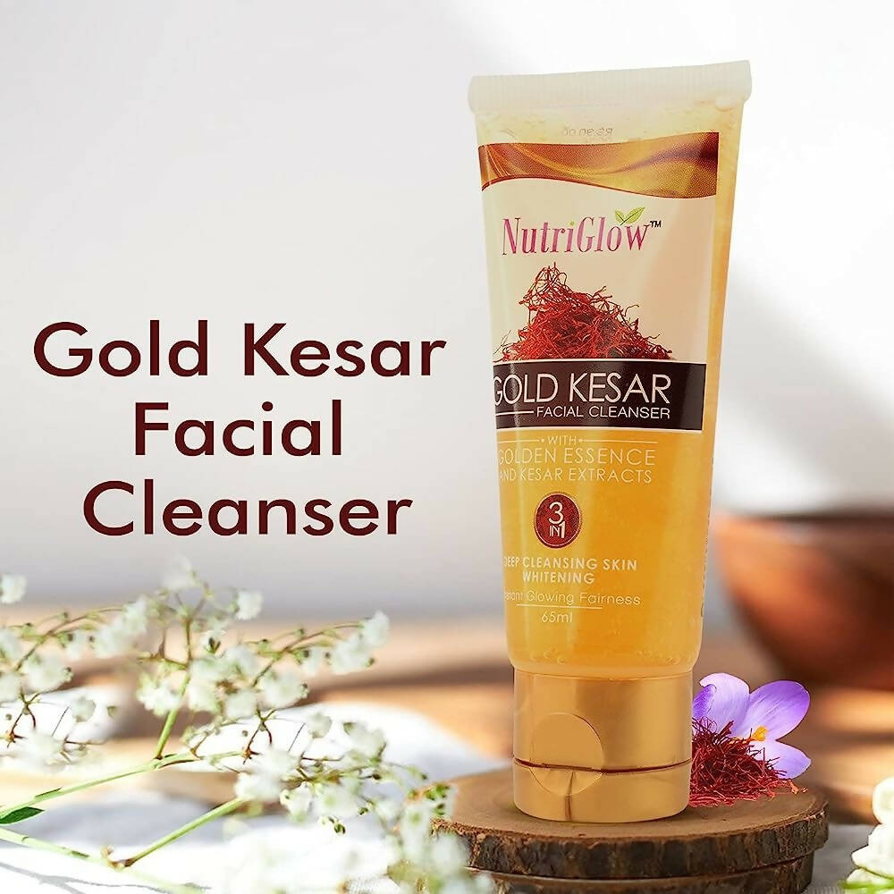 NutriGlow Gold Kesar Face Wash - Grab2buy