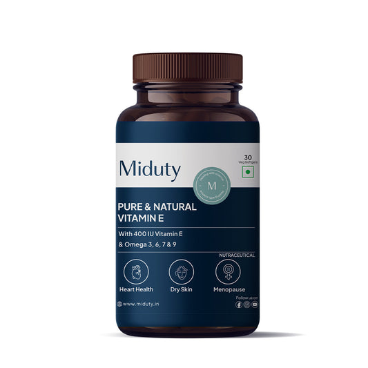 Miduty by Palak Notes Pure & Natural Vitamin E Sea Buckthorn Berry Softgels | Grab2Buy