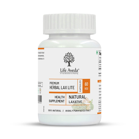 Life Aveda Herbal Lax Lite Capsules - Grab2buy