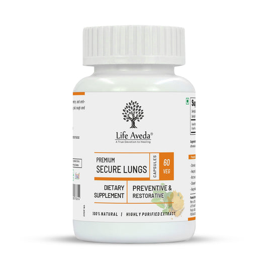 Life Aveda Premium Secure Lungs Capsules - Grab2buy