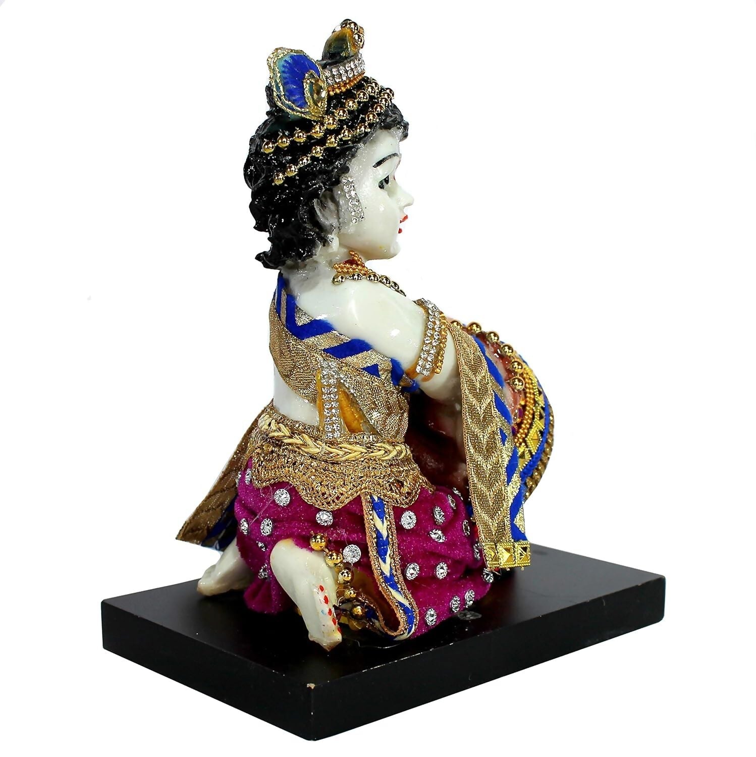 Esplanade Resin Krishna Makhan Chor Statue - Grab2buy