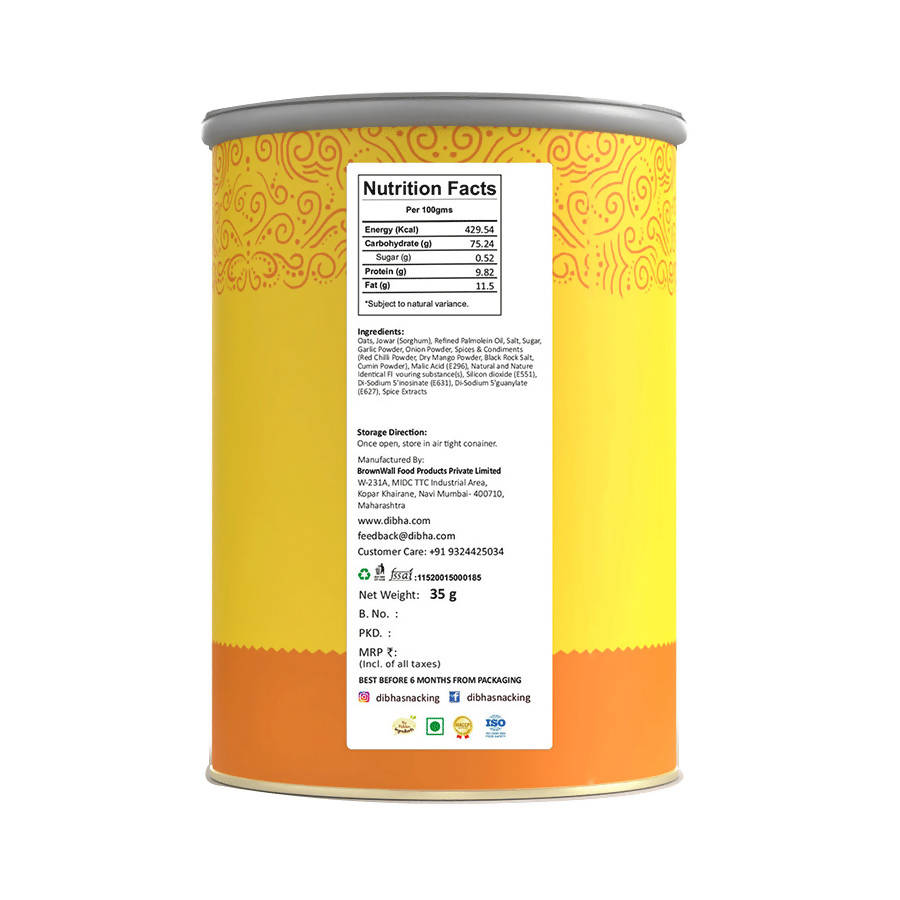 Dibha Oats Turmeric Puff