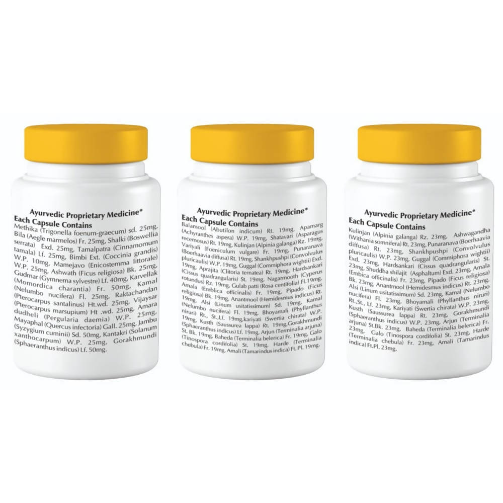 Gunatit Herbal Combo Of Genswell + Fema Healthcare + Gunabit Capsules - Distacart
