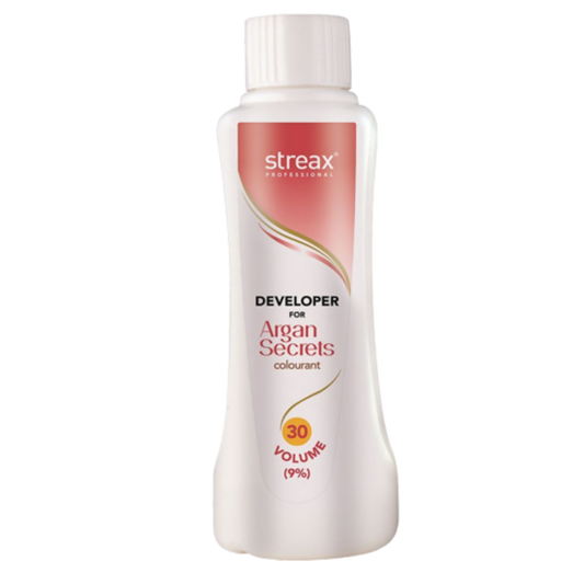 Streax Professional Developer for Argan Secrets Colourant - 30 Volume 9%