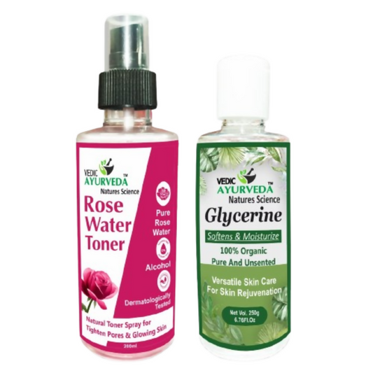 VedicAyurveda Glycerine With Rose Toner & Mist Grab2Buy VedicAyurveda Grab2Buy