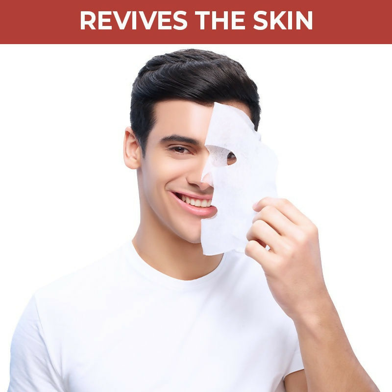 Nykaa Skin Secrets Indian Rituals Saffron + Honey Sheet Mask For Glowing & Moisturised Skin - Grab2buy
