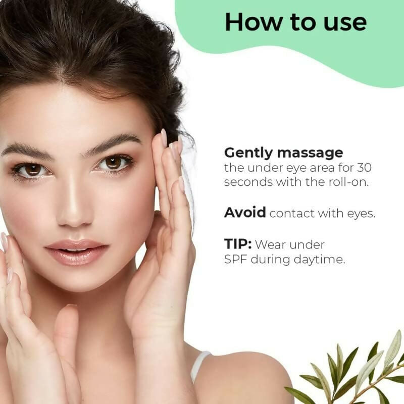 Pilgrim Roll-on Under Eye Cream Massage Roller To Reduce Dark Circles, Puffiness, and Fine Lines - Grab2buy