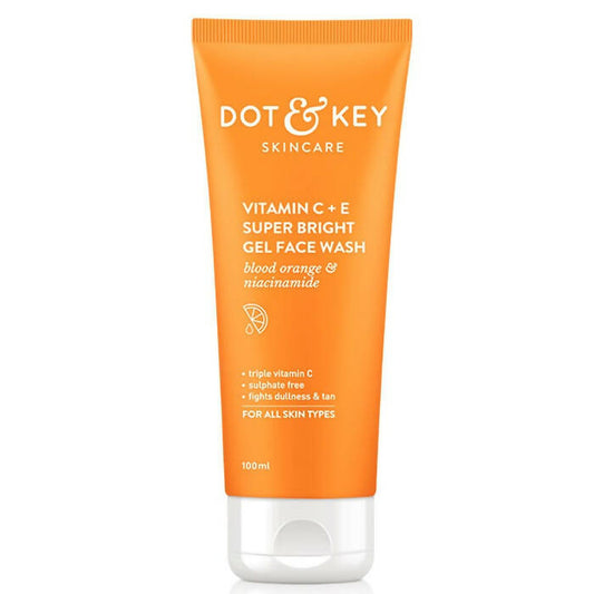 Dot & Key Vitamin C+E Super Bright Gel Face Wash - Grab2buy