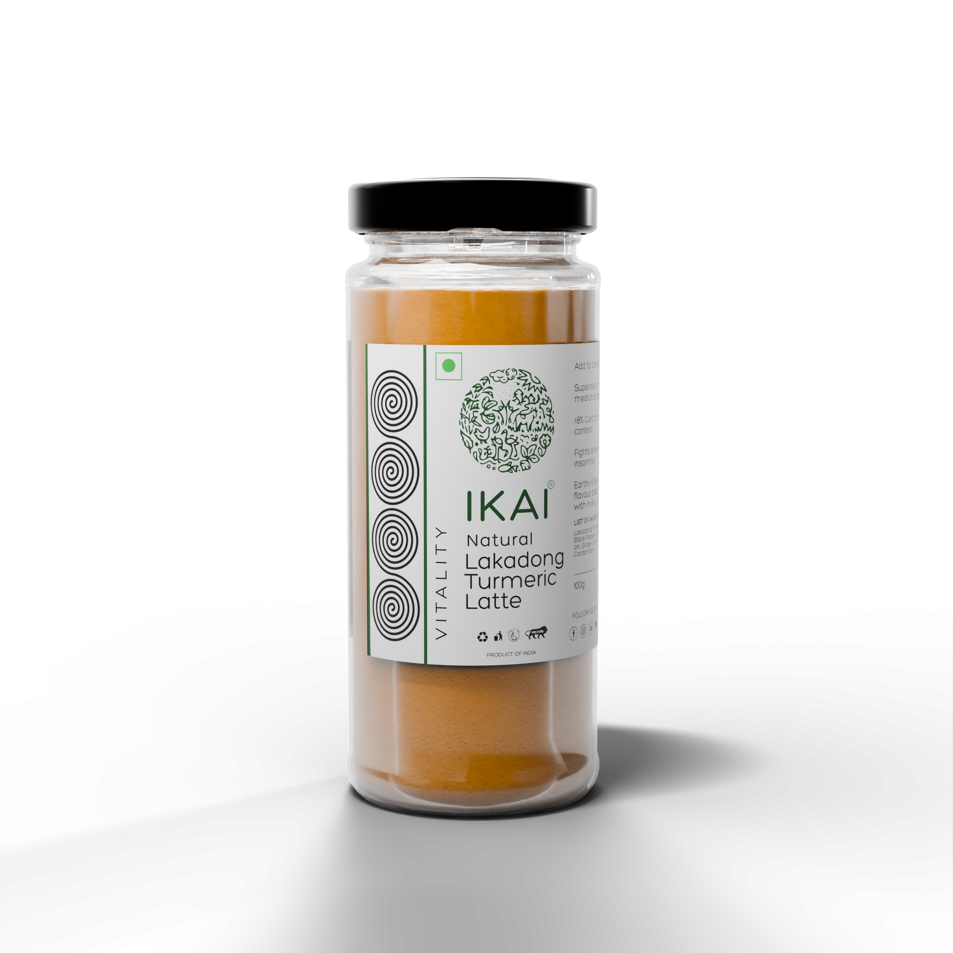 1 - Natural Lakadong Turmeric Latte - 100g