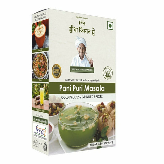 Gir Sidha Kisan Se Natural Pani Puri Masala - Grab2buy