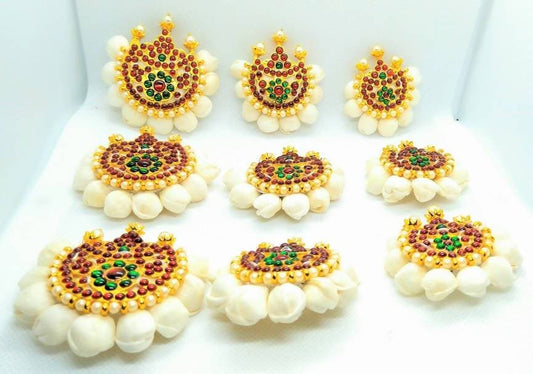 Plait set /Jadapali/ Jada Billalu/ Jada Kunjalam For Women Grab2Buy Mokshi Collections Grab2Buy