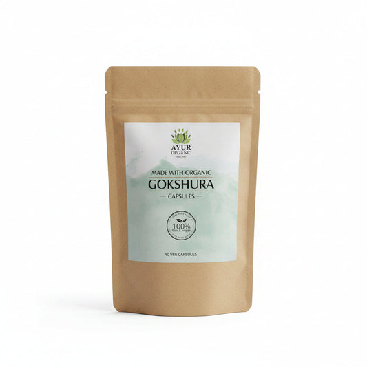 Pure Organic Gokshura Capsules | 90 Capsules
