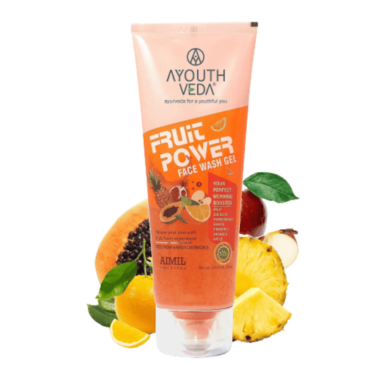 Ayouthveda Fruit Power Face Wash Gel - Grab2buy