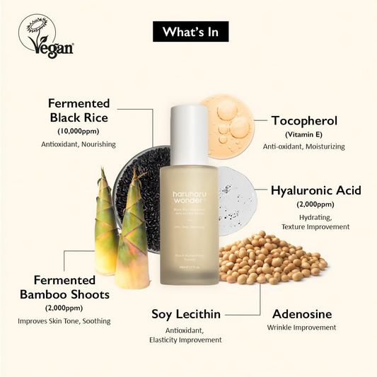 Haruharu Wonder Black Rice Hyaluronic Anti-Wrinkle Serum Grab2Buy Haruharu Grab2Buy