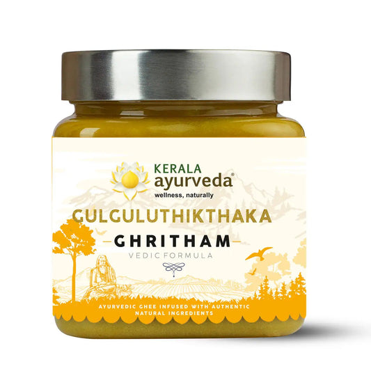 Gulguluthikthaka Ghee (Ghritham) - Herb Infused Ghee for Joint Support